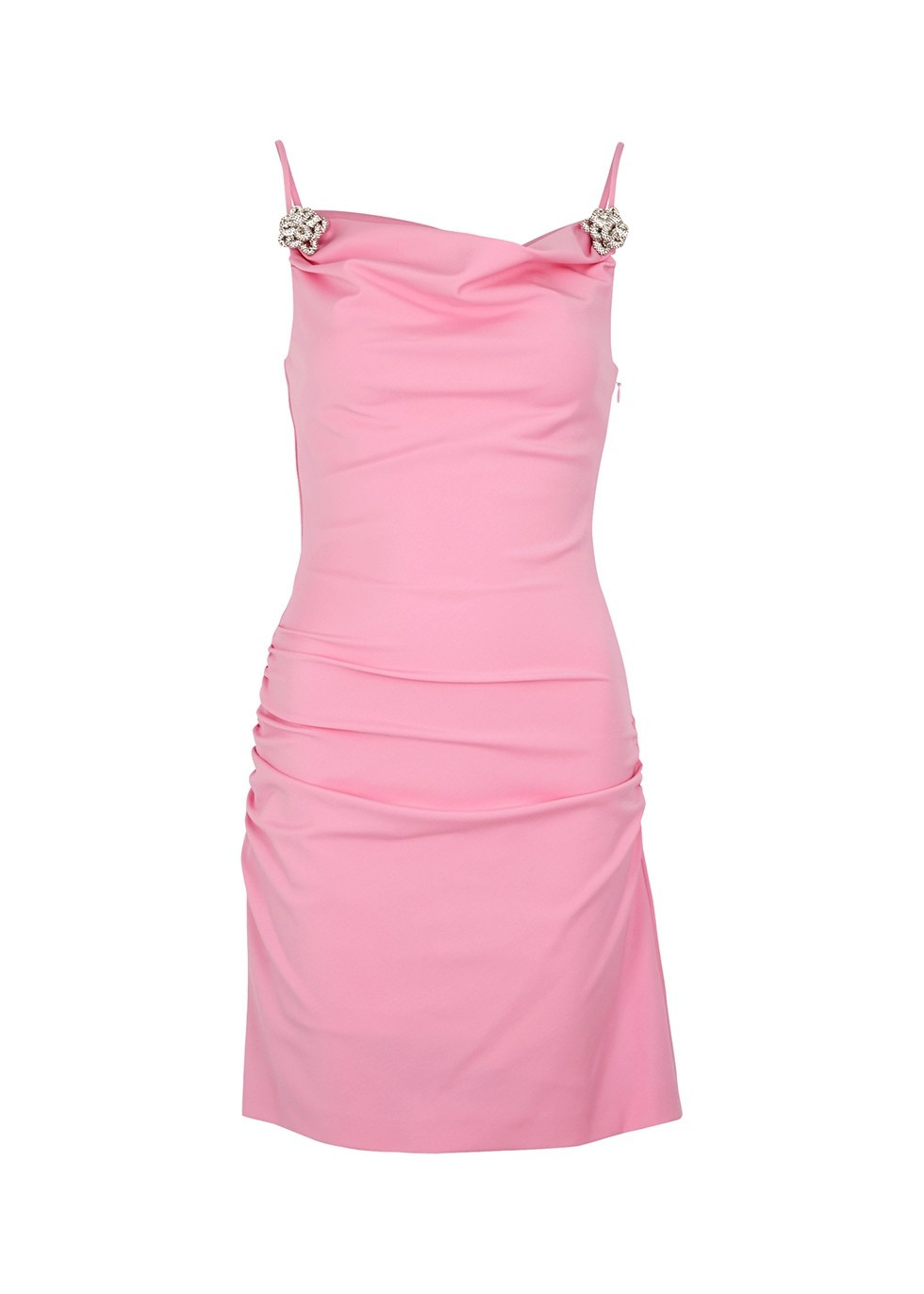 Pink embellished stretch-jersey dress | Harvey Nichols (Global)