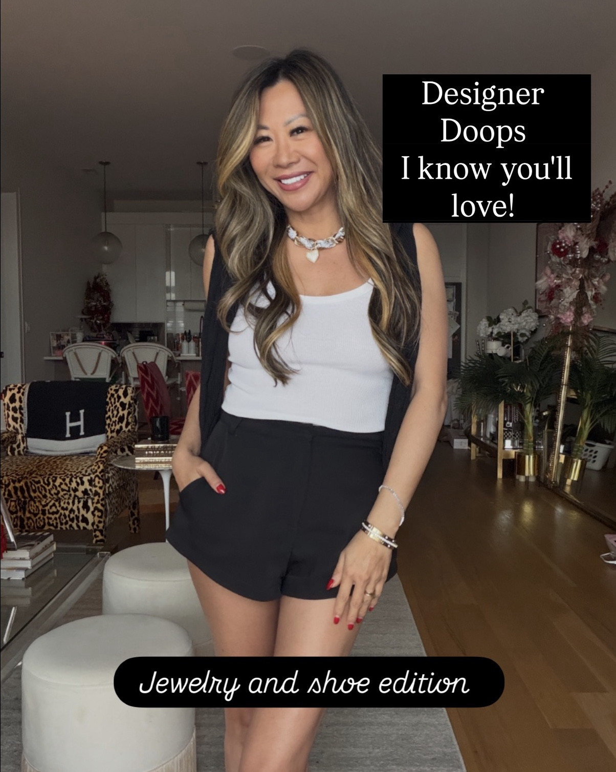 Looks designer, but it's affordable shoes, handbags, sunglasses. Amazon and Nordstrom spring summer shoes. 