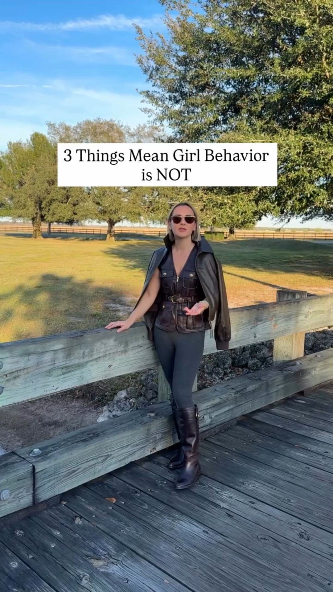 Comment FRIEND for the words, tips, and a decision checklist that shows you how to respond, when to step back, and how to stop carrying the emotional work in your friendships in 2026.

Comment OUTFIT for links.

Mean girl behavior is breadcrumbing.
She reaches out just enough to keep you waiting, wondering, and over investing, often when she senses you pulling away. There’s contact, but no repair, follow-through, or real sense of where you stand. Whether intentional or not, the behavior keeps the power with her, maintaining access without closeness or accountability.

As for the 3 Things Mean Girl Behavior is NOT…

It’s NOT “being nice,” it’s avoidance. Not replying to texts over time isn’t kindness. Staying quiet can feel more polite than saying, “I’m not interested.” But silence feels kind to them, not to you.

It’s NOT “being busy” or “going through something.” People who are busy or struggling don’t disappear and reappear without repair. They might answer late but when they do, it’s warm. They don’t leave you guessing where you stand. They come back and say something like, “Sorry I went quiet, I’ve been going through a lot.” 

It’s NOT ADHD or Neurodivergence. Interest is there but follow through is messy. ADHD and neurodivergence can make replies inconsistent or delayed but the care is still there. They forget and come back, then apologize for the delay. It’s unorganized, not intentional.