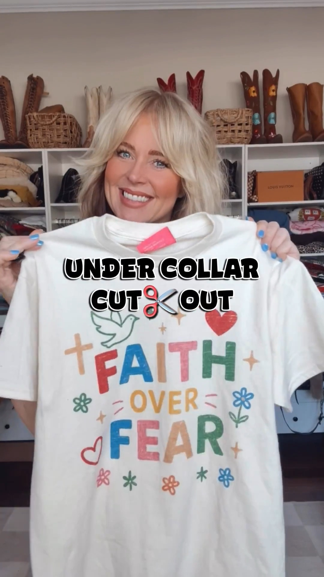 Love to do this to a tee. I’ve only done this one other time but it’s so cute! 

•My tee is @therustyrose save with code MANDIE15 link is here👇🏼
https://collabs.shop/1bcyoh

•My necklace is @Three Bird Nest save with code MANDIE20MAULDIN 

#LTKootd #LTKOver40 #LTKgrwm