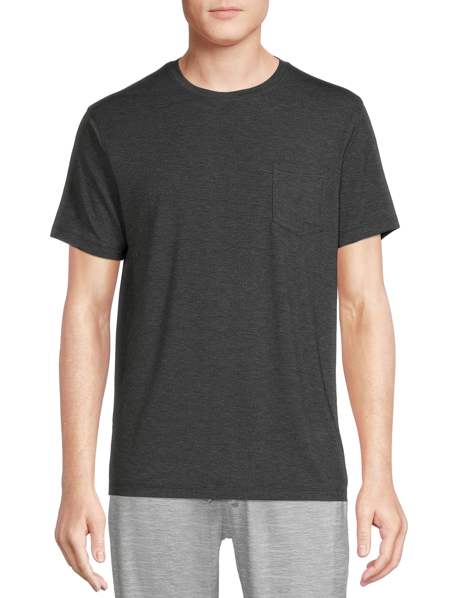 George Men's Lounge Pocket Short Sleeve T-Shirt - Walmart.com | Walmart (US)