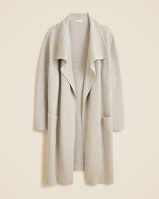 Shawl-collar sweater blazer | J. Crew US