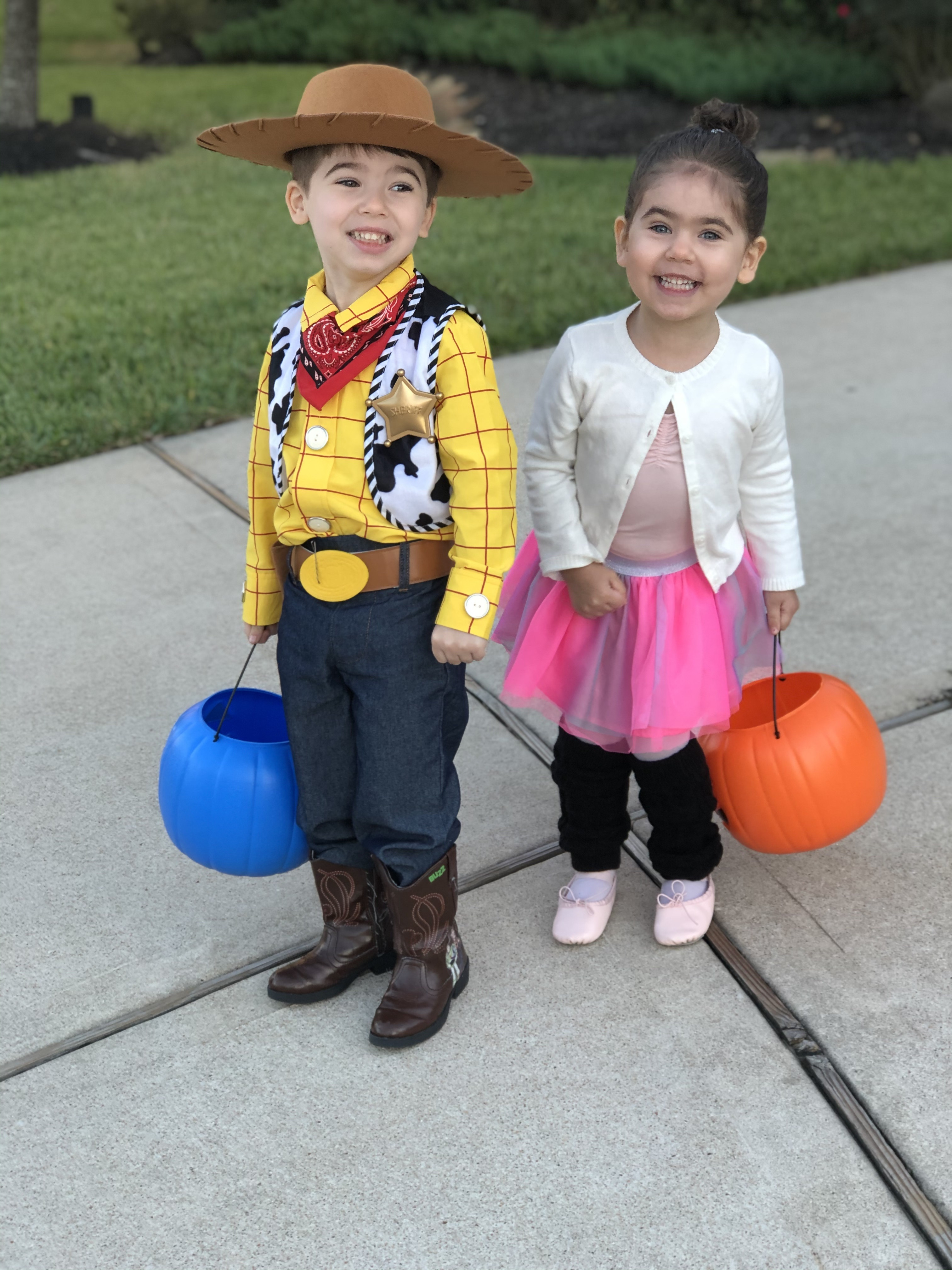 Kids Halloween costume ideas 

Woody from Toy Story 
Ballerina 

#LTKFamily #LTKKids #LTKHalloween
