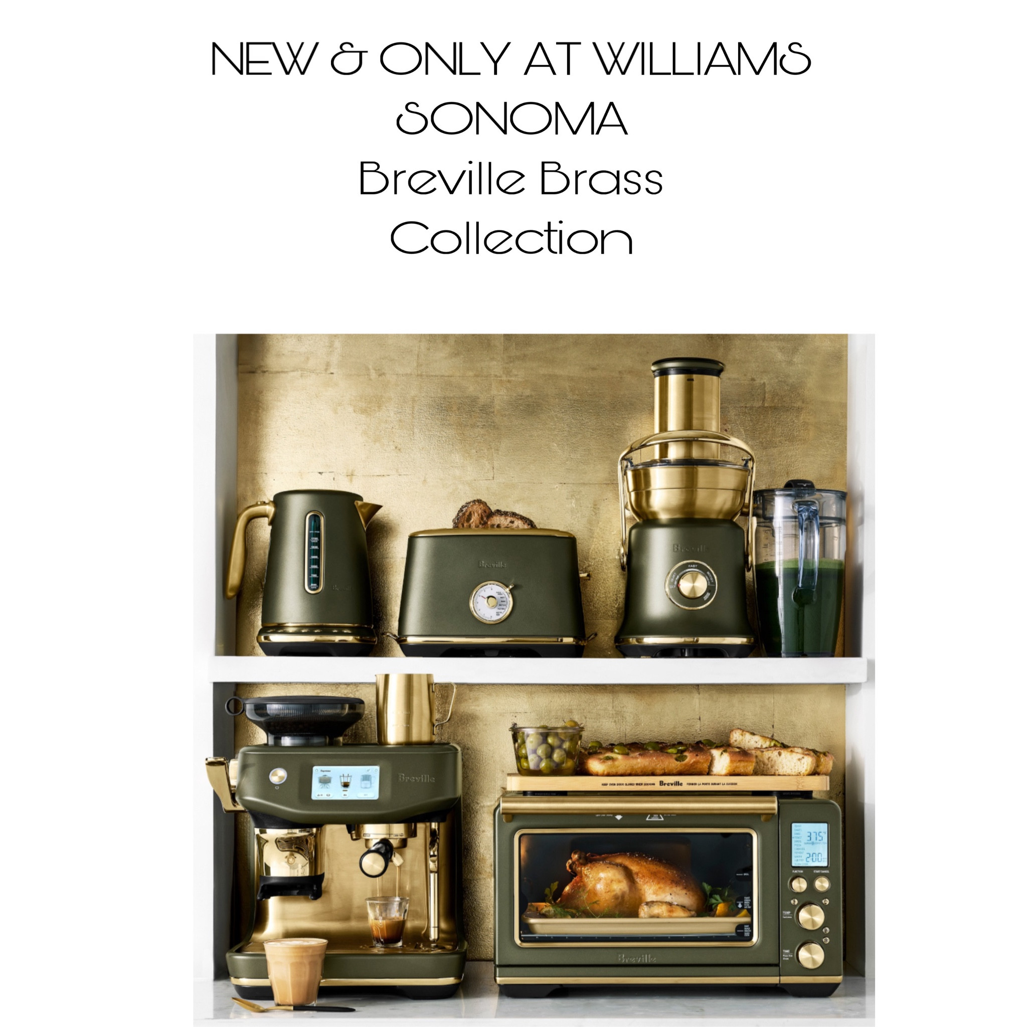 New and only at Williams Sonoma 

#LTKWatchNow #LTKHome #LTKU