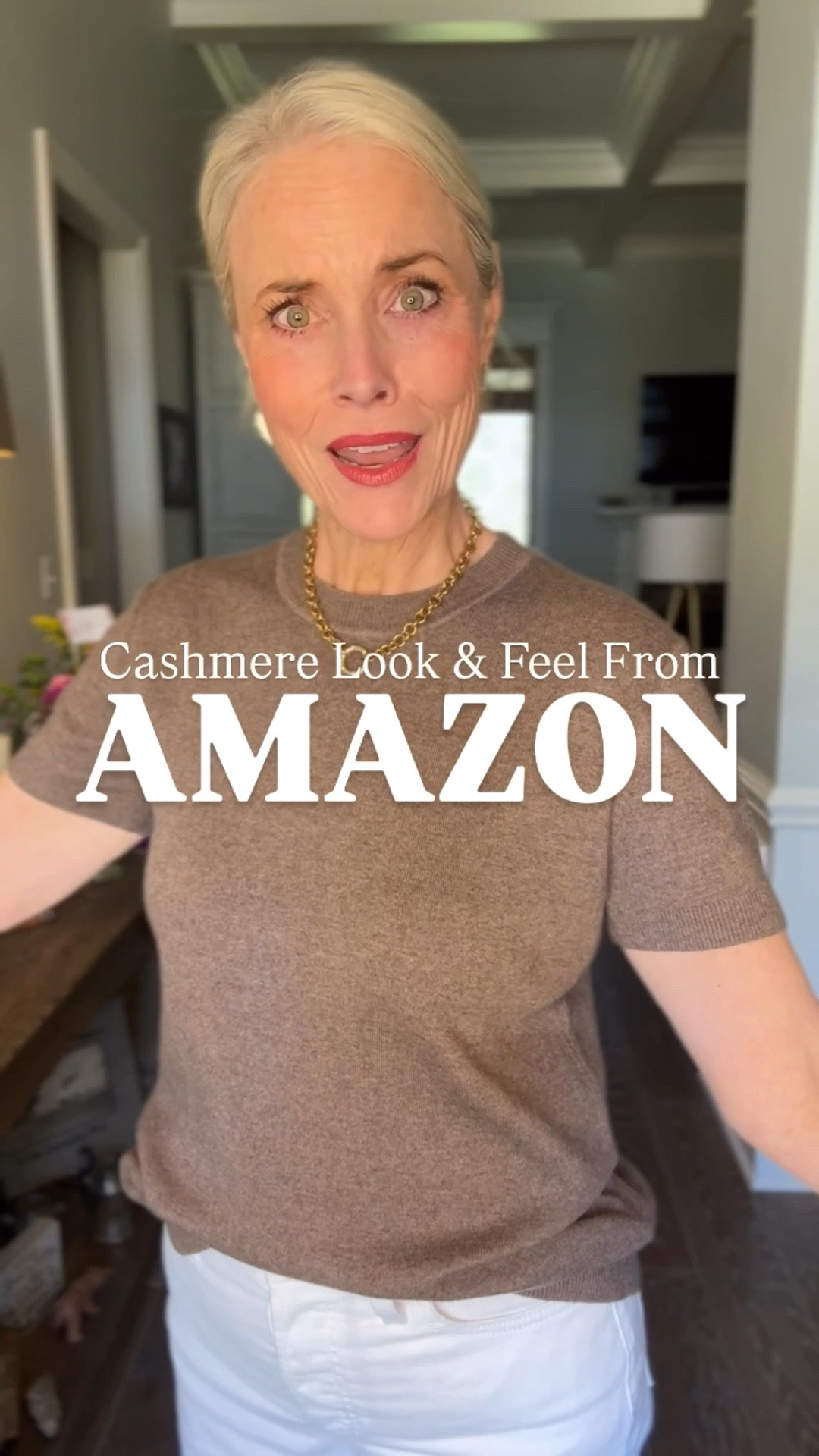 Spring is right around the corner, and I’ve found the perfect lightweight sweater tees from @arachcloz that feel like cashmere—but are totally Amazon budget-friendly!

These short sleeve styles are buttery soft, flattering, and come in three gorgeous colors that will instantly elevate your spring wardrobe. 

Whether you’re pairing them with denim, trousers, or skirts, they’re the kind of throw-on-and-go pieces that look effortlessly polished. Would you wear these for spring? Let me know below!

❤️ Follow for more
✈️ Share this with a friend
⬇️ Save this for later

#amazonfinds 
#looksforless 
#budgetfriendlyfashion
#laurenoggsgee 
#getyourcolonoscopy
#arachcloz
#amazonfashion
#springstyle
#affordablefashion
#springwardrobe
#ltkfinds
#cashmerefeel
#everydaystyle


#LTKOver40 #LTKFindsUnder50 #LTKWatchNow