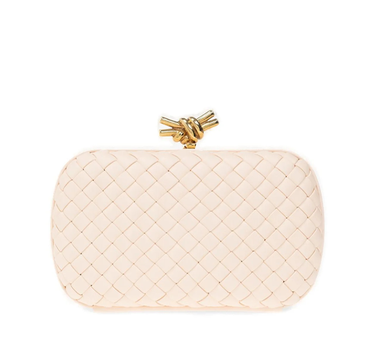 Bottega Veneta Knot Minaudiere Clutch Bag | Cettire Global