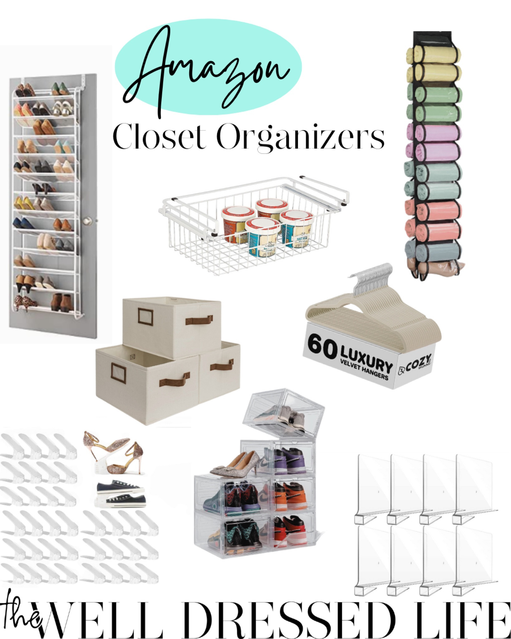 The most functional Amazon closet organization tools! 

#LTKhome #LTKunder100 #LTKFind