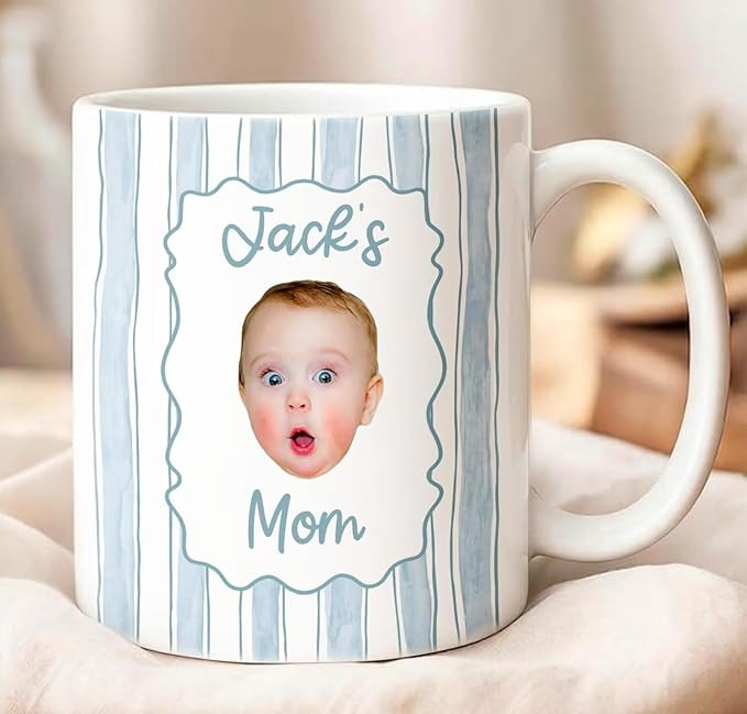 Custom Mother's Day Mug with Photo Personalized Picture Coffee Mug for Mom Grandma Nana Family Ph... | Amazon (US)