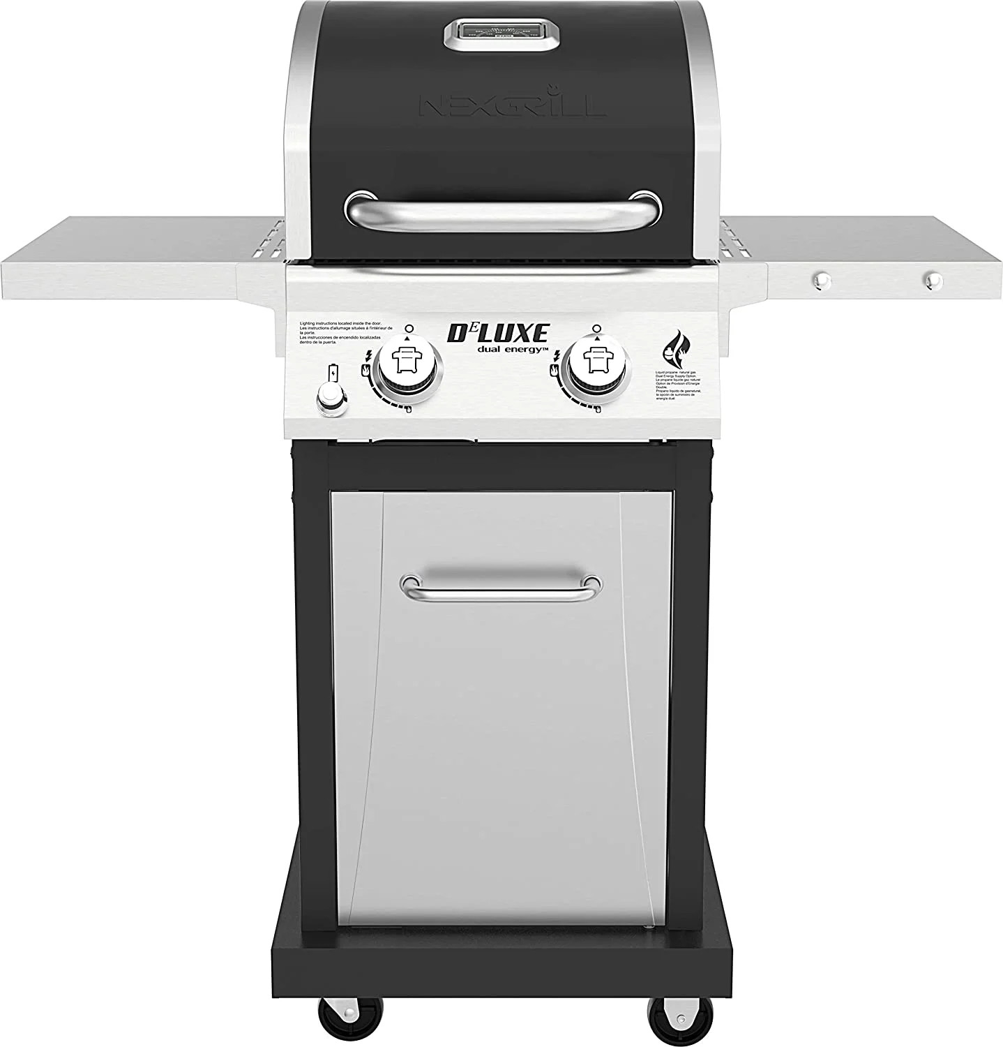 Nexgrill Deluxe 2 Burner Propane Gas Grill, for Outdoor Cooking, Patio, Garden Barbecue Grill wit... | Walmart (US)