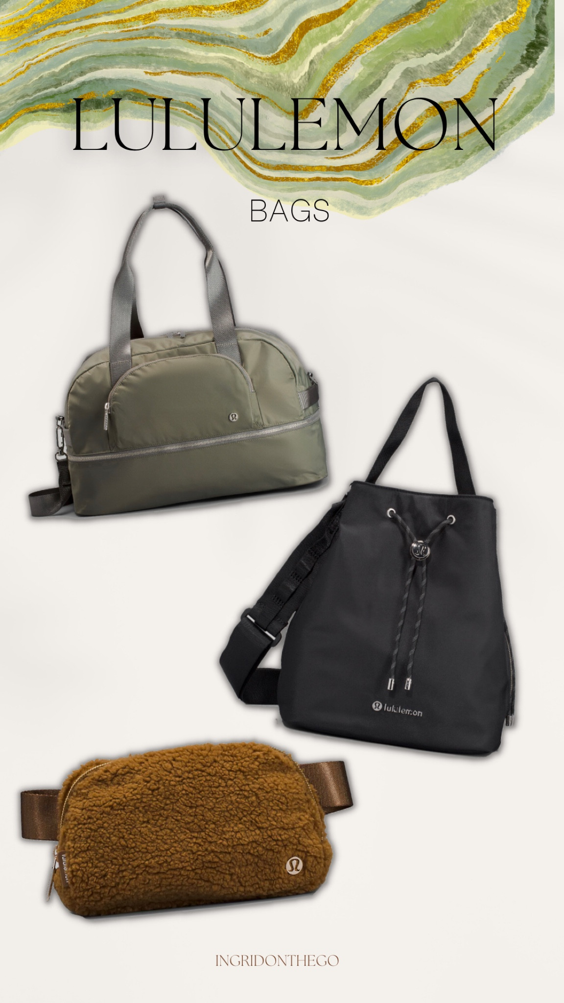 Time to buy your new fall/winter bags for the season 2022 #fleecebeltbag #sherpa 

#LTKU #LTKGiftGuide #LTKitbag