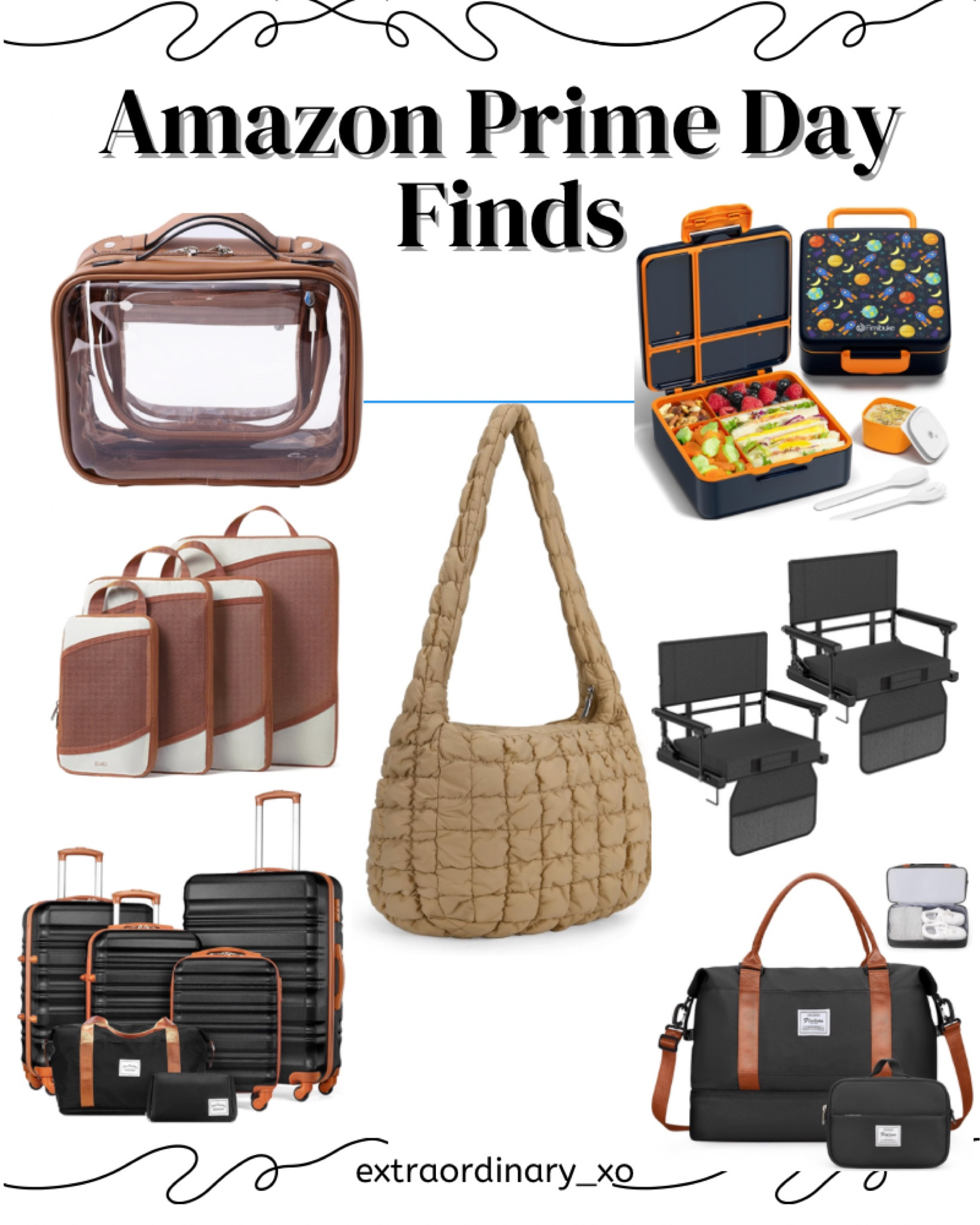 Amazon prime day finds

Amazon prime, amazon prime day, amazon finds, amazon deals, amazon sale, prime day, luggage, tote

#LTKHolidaySale #LTKxPrime #LTKsalealert