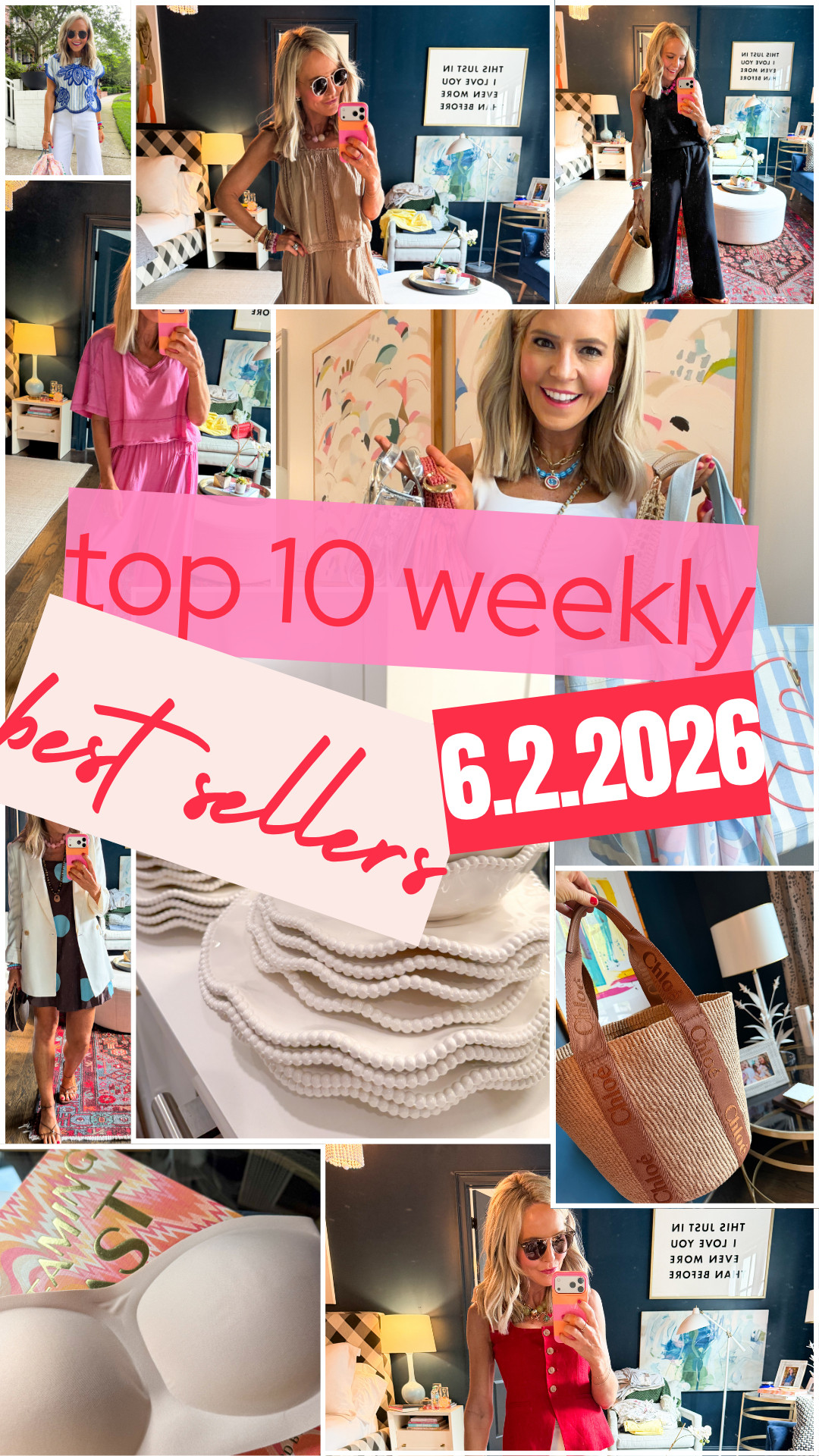 ✨ Top 10 Weekly Best Sellers | 6.2.26 ✨ You all have been LOVING these lately 👀💛 

 #LTKootd #LTKSeasonal #LTKTravel