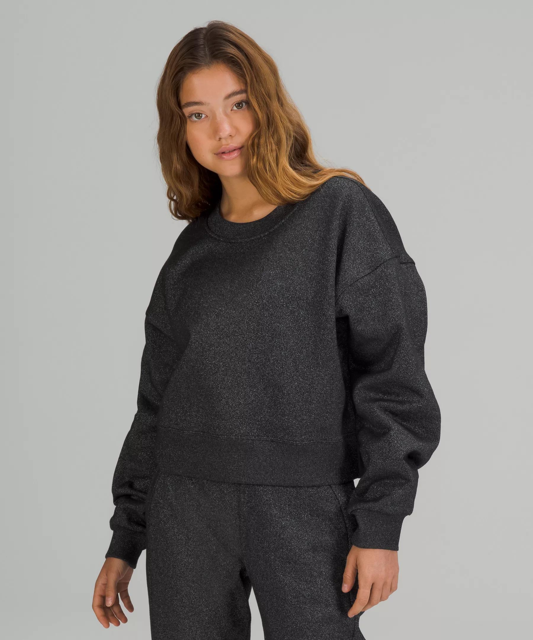 Perfectly Oversized Cropped Crew Spark | Lululemon (US)