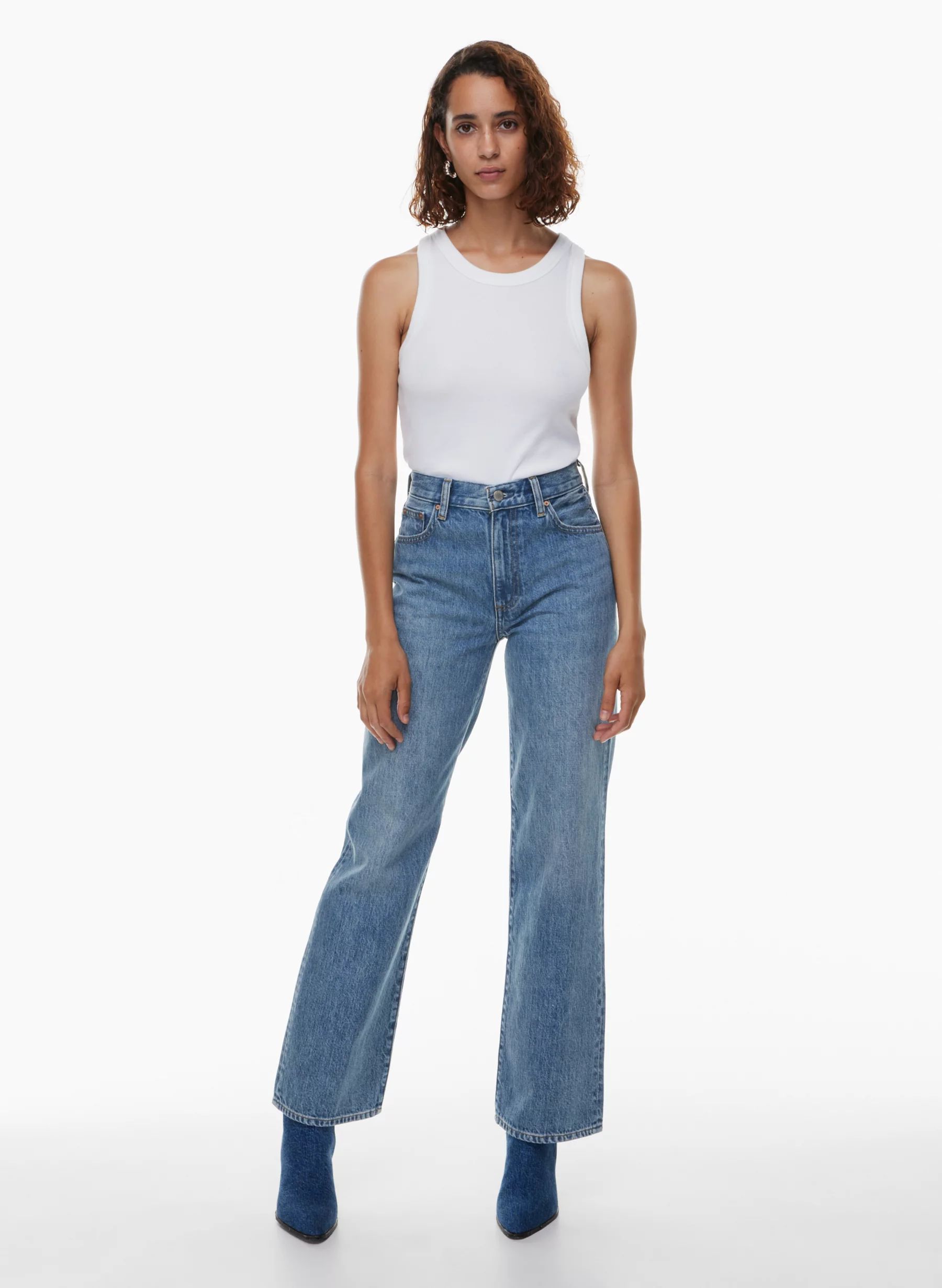 THE FARRAH HI-RISE WIDE JEAN | Aritzia