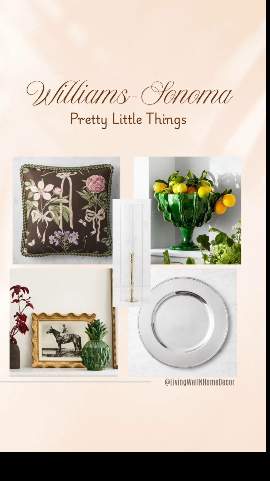All the pretty things from Williams-Sonoma! 

Granny chic, timeless, heirloom, picture frame, silver, taper candle 

#LTKGiftGuide #LTKHome #LTKOver40