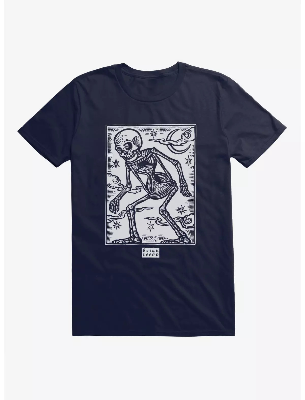 HT Creators: Brian Reedy Skeleton Hourglass T-Shirt | Hot Topic
