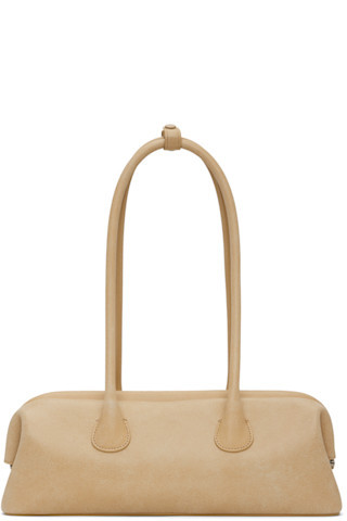 Tan Boat Wide Bag | SSENSE