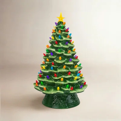 Nostalgic Ceramic Tree - Green | Wayfair North America