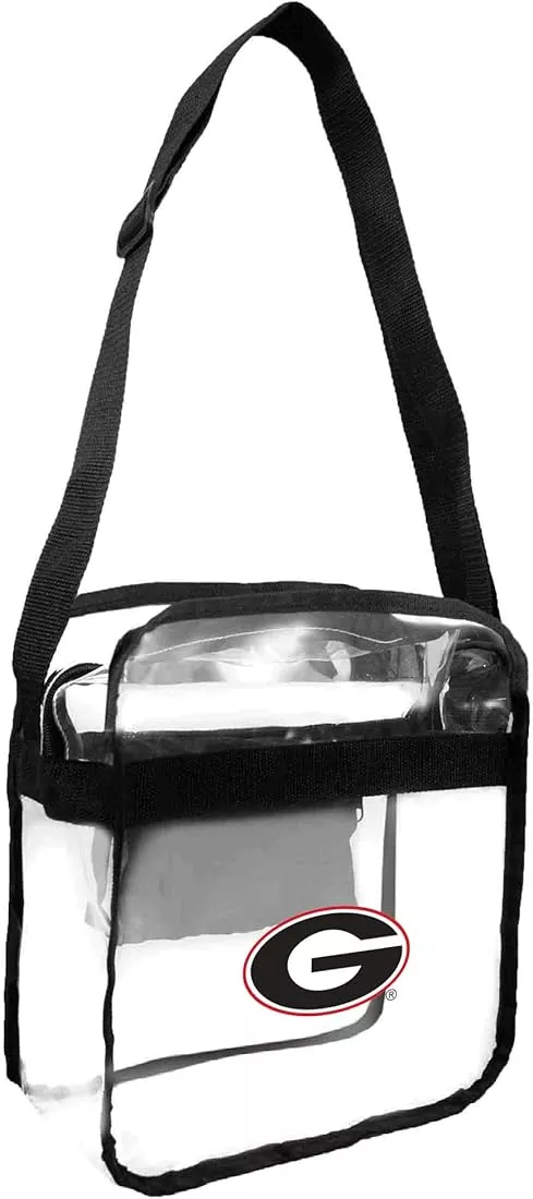 Littlearth Clear Envelope Purse with Black Fashion Strap