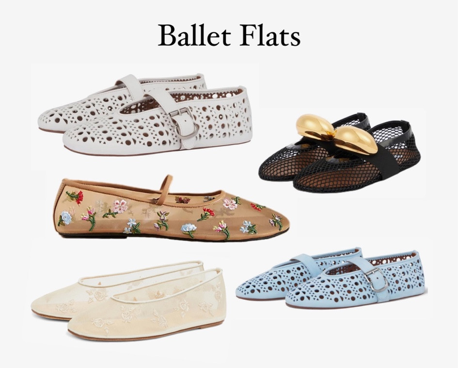 Trendy ballet flats to camp up your spring outfits 

#LTKshoecrush #LTKsalealert #LTKstyletip