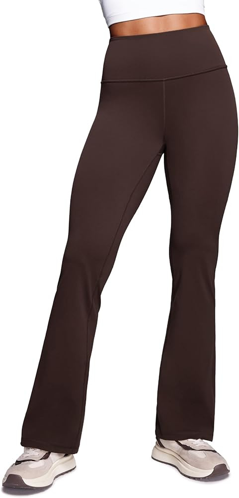 CRZ YOGA Womens Butterluxe High Waist Flare Pants 29" / 30.5" / 32" / 33.5" - Wide Leg Bootcut Yo... | Amazon (US)