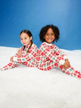 2-Way-Zip Microfleece Pajama One-Piece for Toddler & Baby | Old Navy (US)