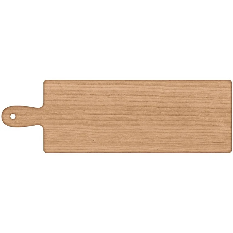 Plaid Wood Surfaces Pine Charcuterie Board, 18" x 7" | Walmart (US)