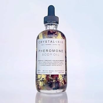 Crystal Irie Pheromone Body Oil Moisturizing Natural Body Oil, Herb & Crystal Infused Ritual Oil,... | Amazon (US)