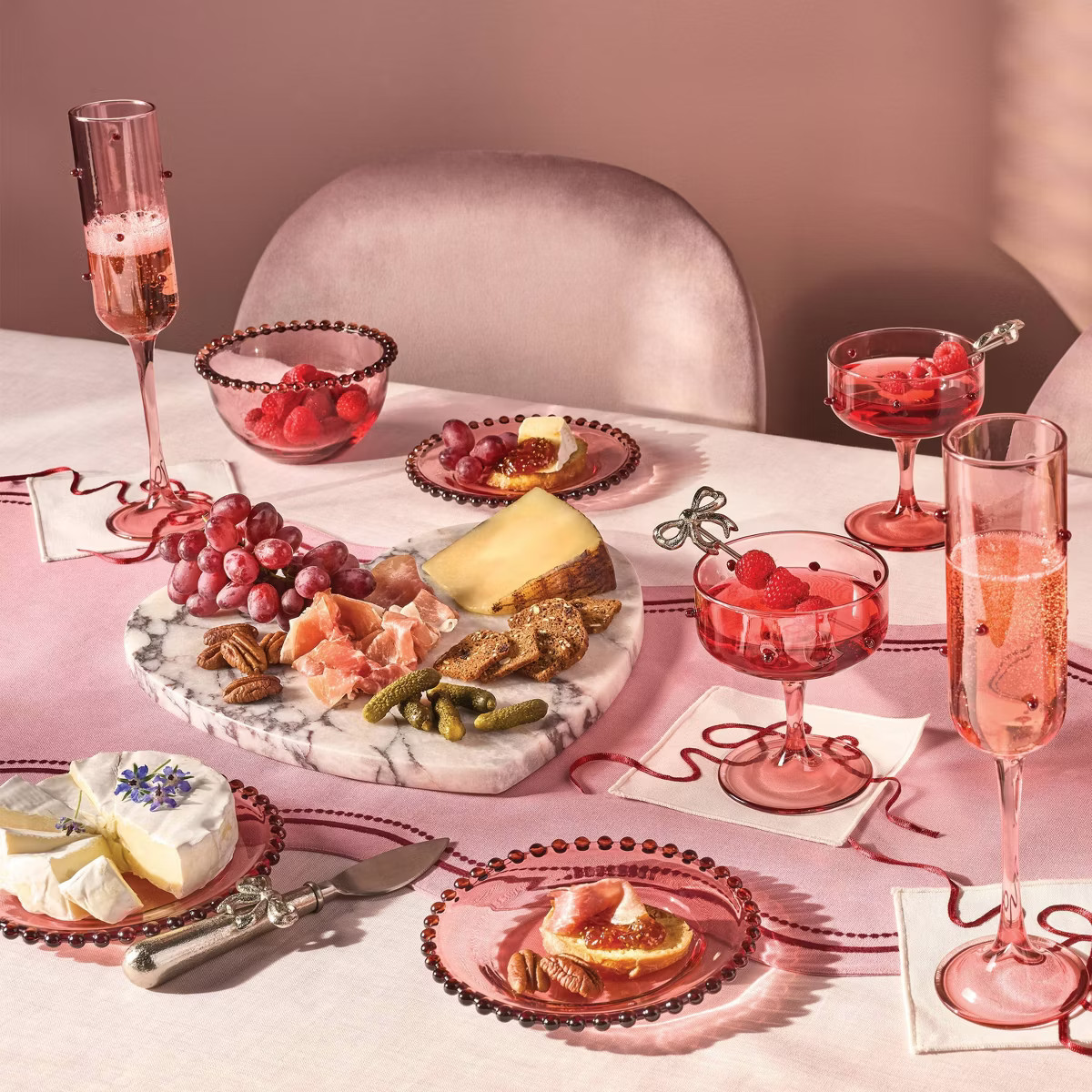 11.4" Marble Heart Cheese Board - Threshold™ | Target