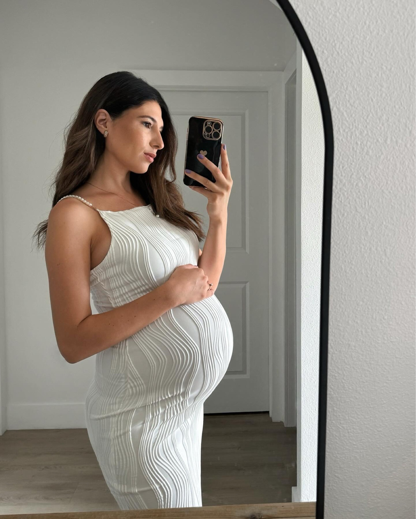 36 weeks in the prettiest dress #maternity 

#LTKFamily #LTKBump #LTKStyleTip
