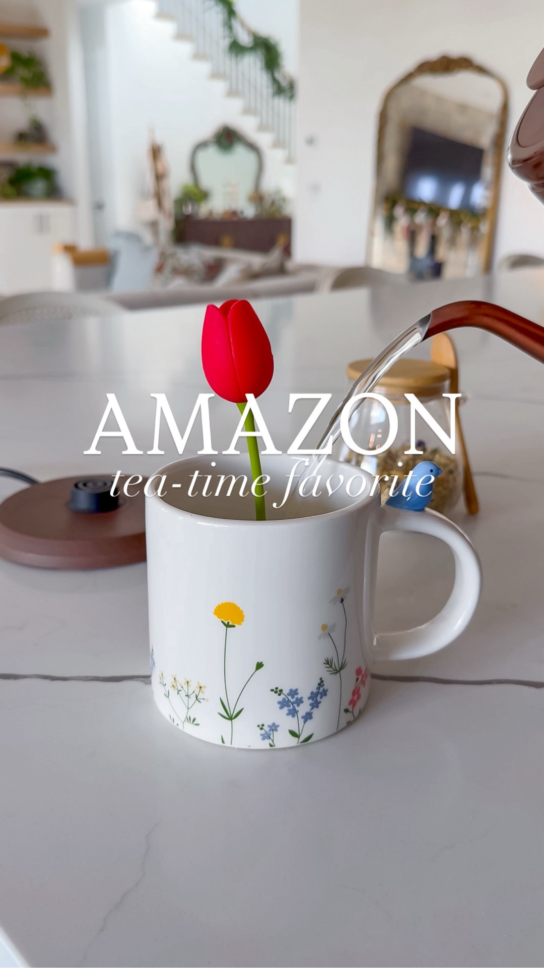How fun is this tulip tea steeper?! 🌷We love elevating tea-time with unique infusers! We’ve also linked a bunch of other fun & unique tea favorites! 🫖

#teatime #asmr #asmrsounds #amazonfinds #thesistershoppers 

#LTKmorningroutine #LTKHome #LTKmomlife