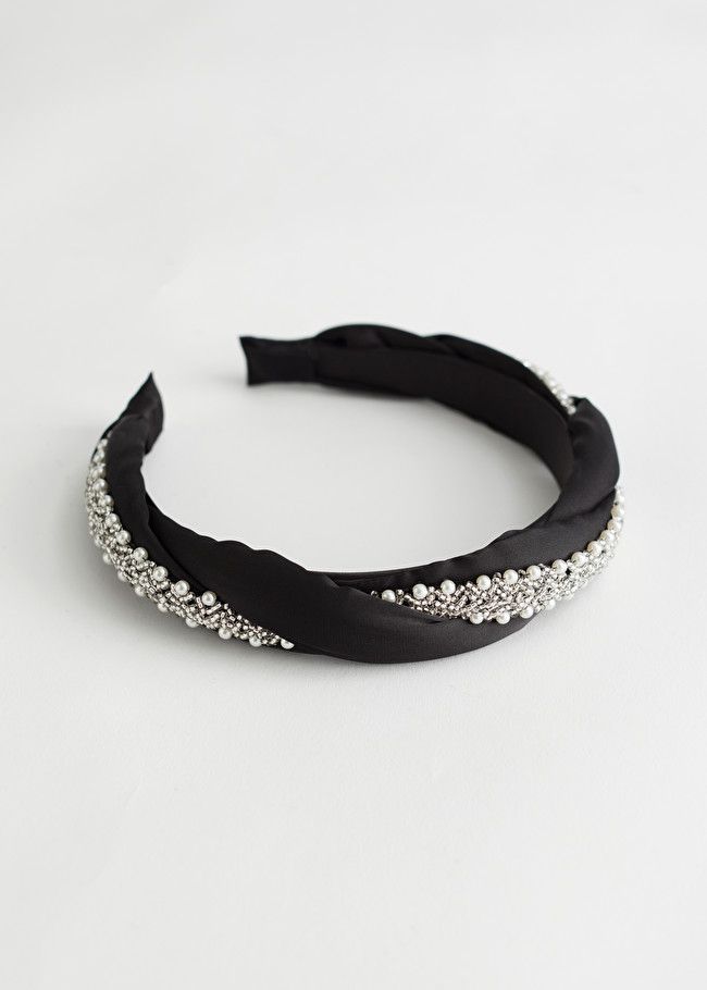 Pearl Embroidered Alice Headband | & Other Stories (EU + UK)