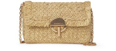 Mini Moon bag in raffia | 24S US