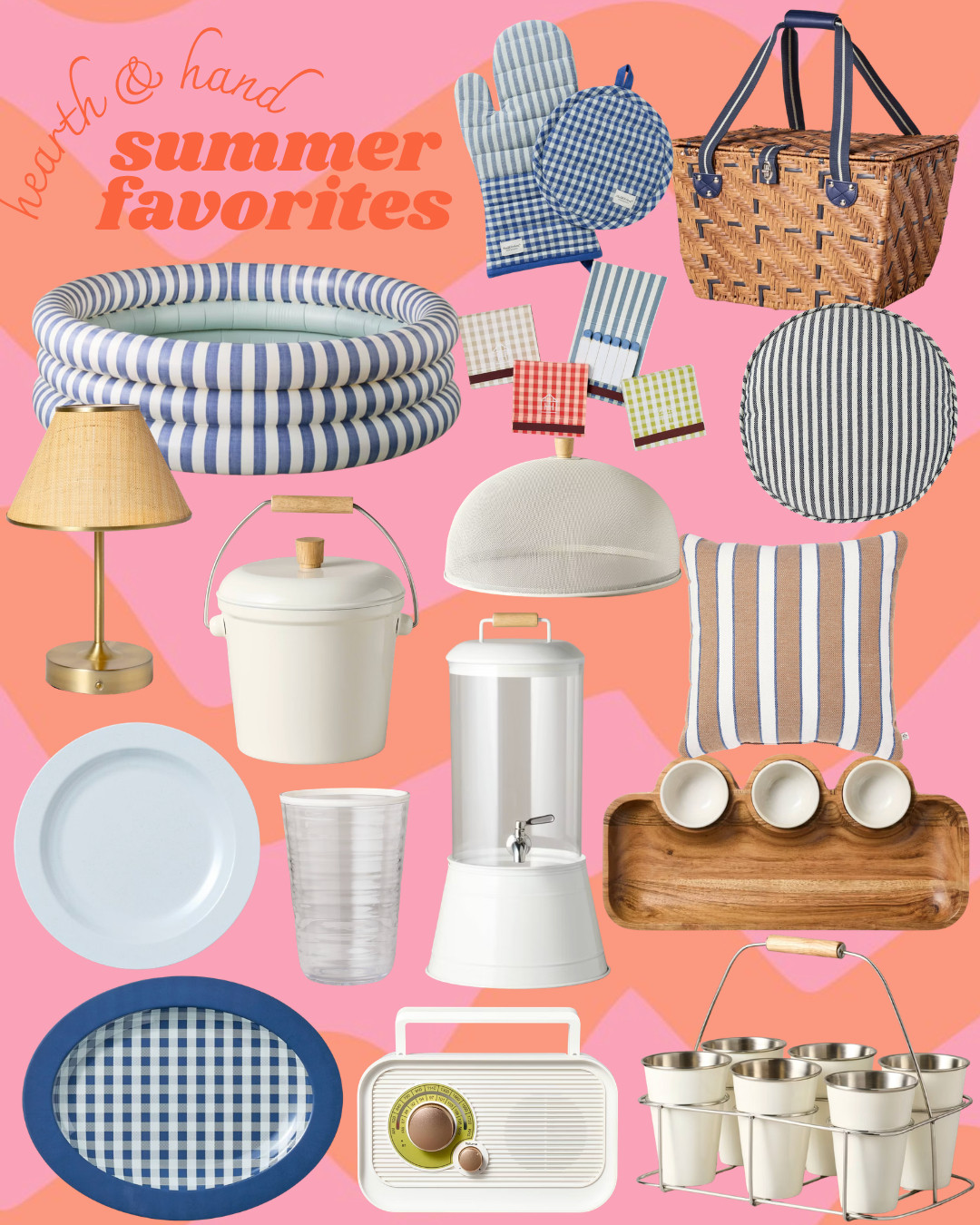Summer home finds from hearth & hand! 

 #LTKSeasonal #LTKHome