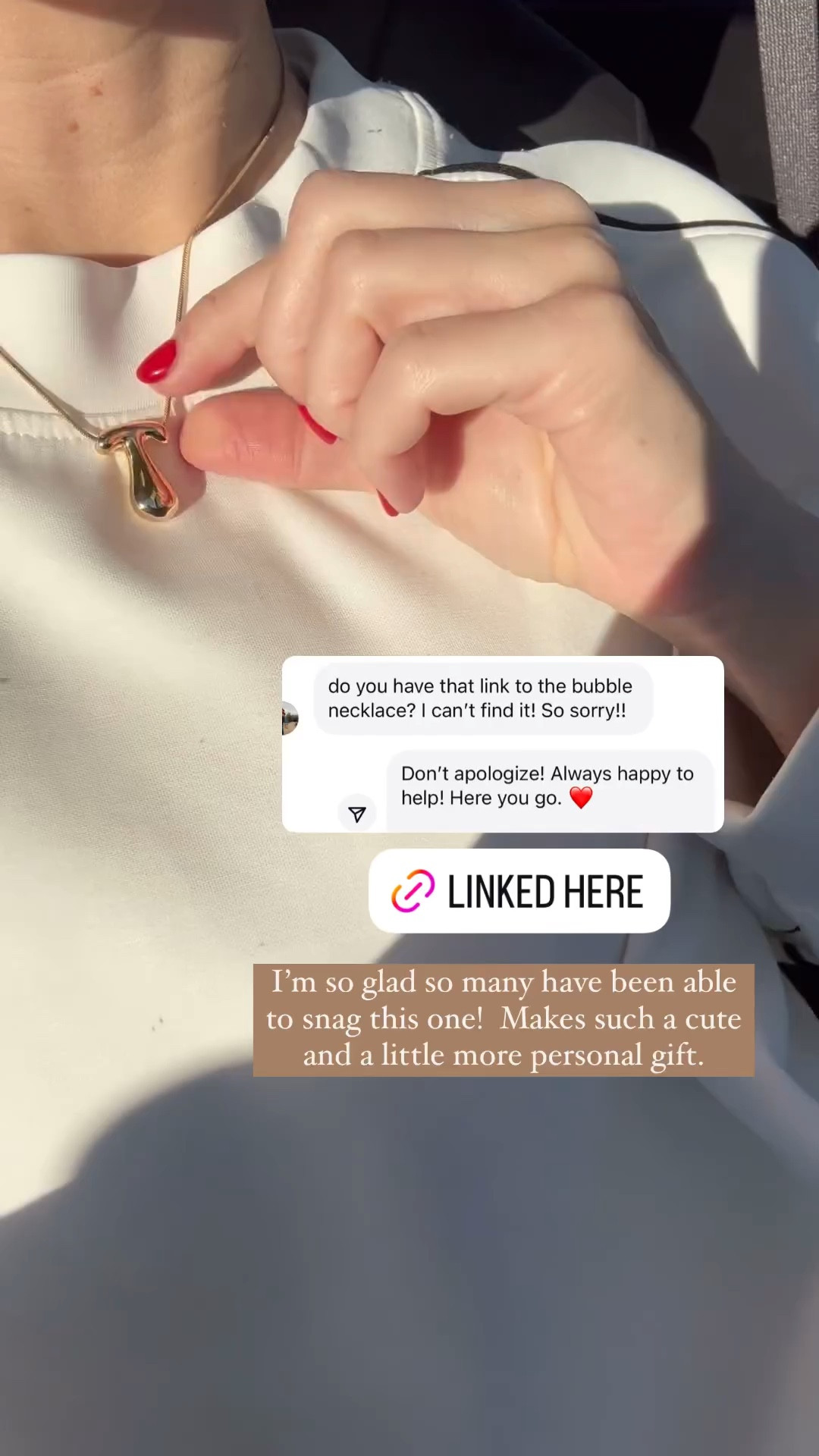 The letter bubble necklace has been one of the #1 thing sold out of all my gift guides! It’s sooo cute and would make a special gift for any gal on your list. 

#LTKSeasonal #LTKHoliday #LTKGiftGuide