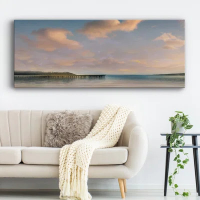Pastel Sunnset On Canvas Print | Wayfair North America