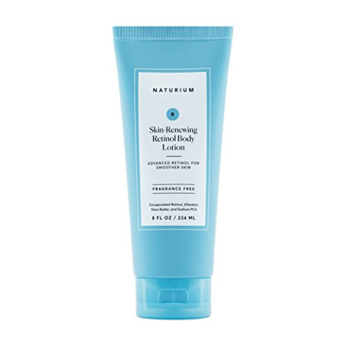 Naturium Skin-Renewing Retinol Body Lotion, Advanced Firming Anti-Aging Skin Care, with Encapsulated Retinol & Shea Butter, 8 oz | Amazon (US)