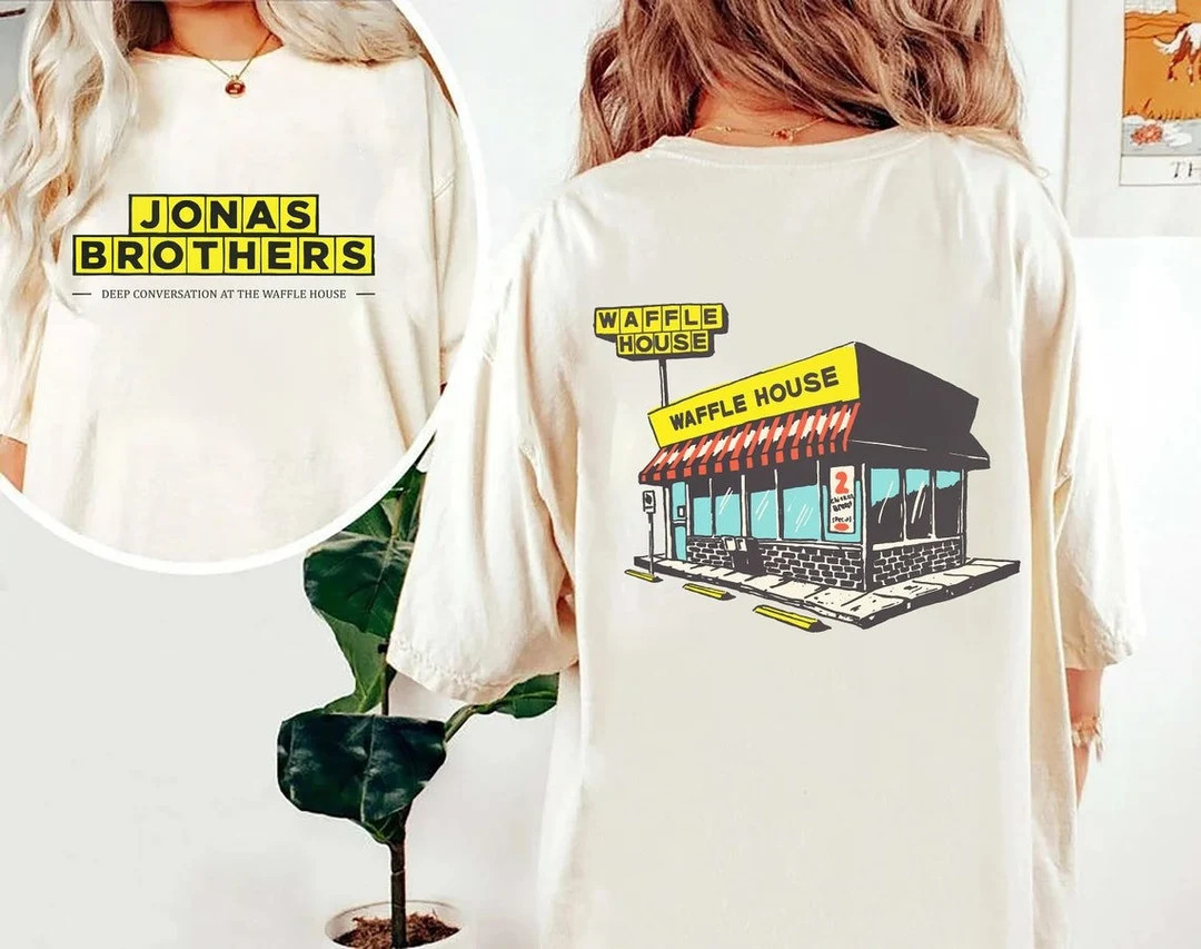 Waffle House Jonas Brothers Shirt Waffle House Sweatshirt - Etsy | Etsy (US)