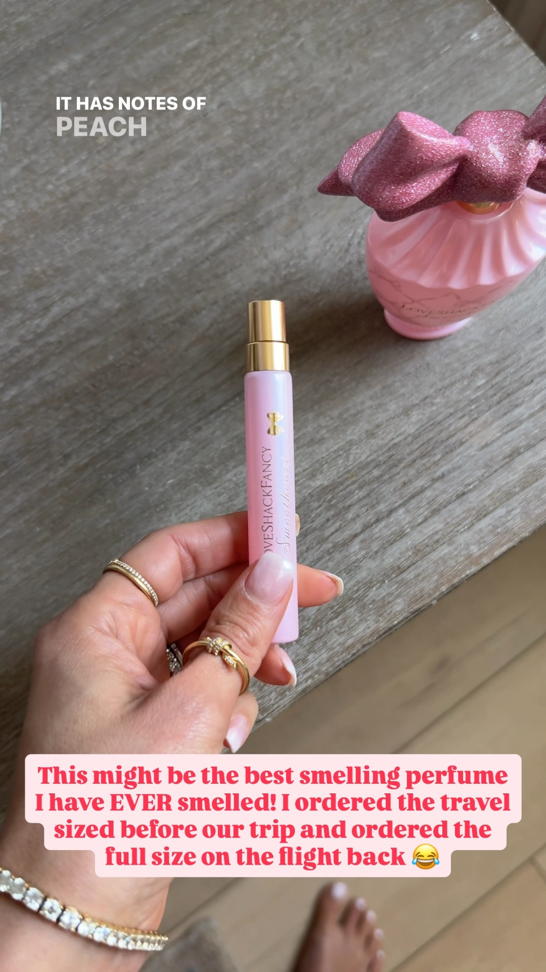 One of the best smelling perfumes I have ever smelled!! Fruity florals with notes of raspberry and peach! Mother’s Day gifts for her. Gift ideas for her.

#LTKselfcare #LTKmorningroutine #LTKBeauty