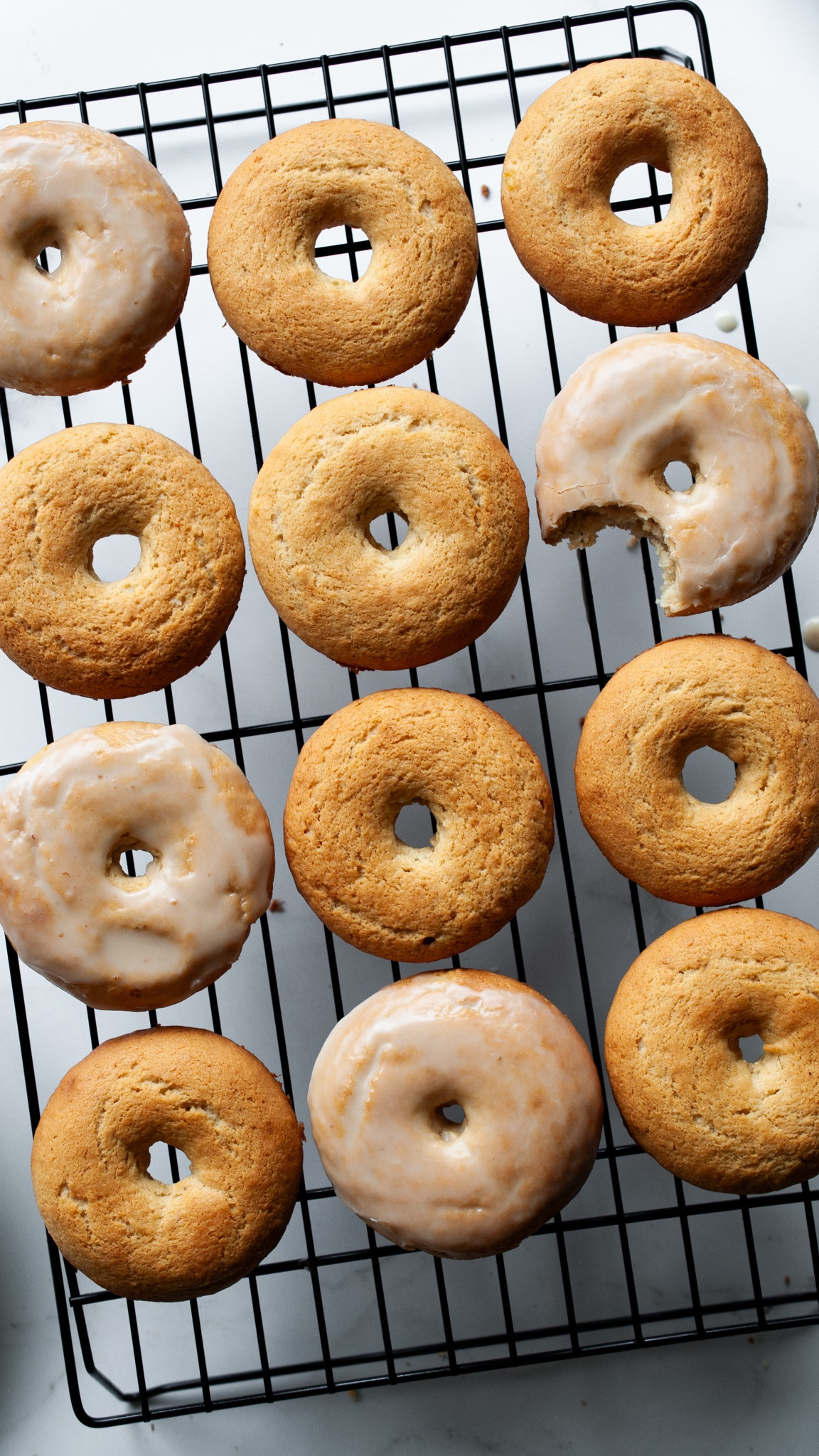 There’s something magical about a warm cake donut—soft, tender, and just sweet enough to feel like a treat. This dairy-free version skips the fryer but keeps all the cozy bakery vibes. Made with plant-based butter and a smashed banana, these donuts are moist, flavorful, and easy enough for a weekday morning yet impressive enough for a weekend brunch spread. Glazed or plain, they’re guaranteed to disappear fast.

What you’ll need:
2 cups all-purpose flour
3/4 cup granulated sugar
2 tsp baking powder
1/2 tsp baking soda
1/2 tsp salt
1/2 tsp ground nutmeg (adds classic donut flavor)
1/2 cup unsweetened almond milk (or other plant milk)
1/2 cup smashed banana, or dairy-free yogurt (plain or vanilla)
1/4 cup plant butter, melted
1 tsp vanilla extract
Optional: 1/2 tsp cinnamon for a warm flavor boost

Optional Glaze:
1 cup powdered sugar
2–3 tbsp dairy-free milk
1/2 tsp vanilla extract
(Optional: a dash of maple syrup for a bakery-style twist)

How to make it:
Preheat your oven to 375°F.

Lightly grease a non-stick donut pan with cooking spray or plant butter.

In a large bowl, whisk together flour, sugar, baking powder, baking soda, salt, nutmeg, and (optional) cinnamon.

In a separate bowl, combine almond milk, dairy-free yogurt (or banana), melted plant butter, and vanilla.

Add the wet ingredients to the dry and stir with a spatula until just combined — do not overmix.

Spoon the batter into a piping bag or zip-top bag with the tip cut off, and pipe it into the donut cavities, filling each about 3/4 full.

Bake for 11–14 minutes, or until the tops spring back when gently pressed and a toothpick comes out clean. Let donuts cool in the pan for 5 minutes, loosen with a butter knife then transfer to a wire rack. Wipe out the pan before you do the second batch.

Make the glaze in a small bowl, whisk together powdered sugar, dairy-free milk, and vanilla. Dip the tops of the cooled donuts into the glaze, then place them back on the rack to set.

More recipes like this are at hollandhouseeatery.com @hollandhouse.eatery