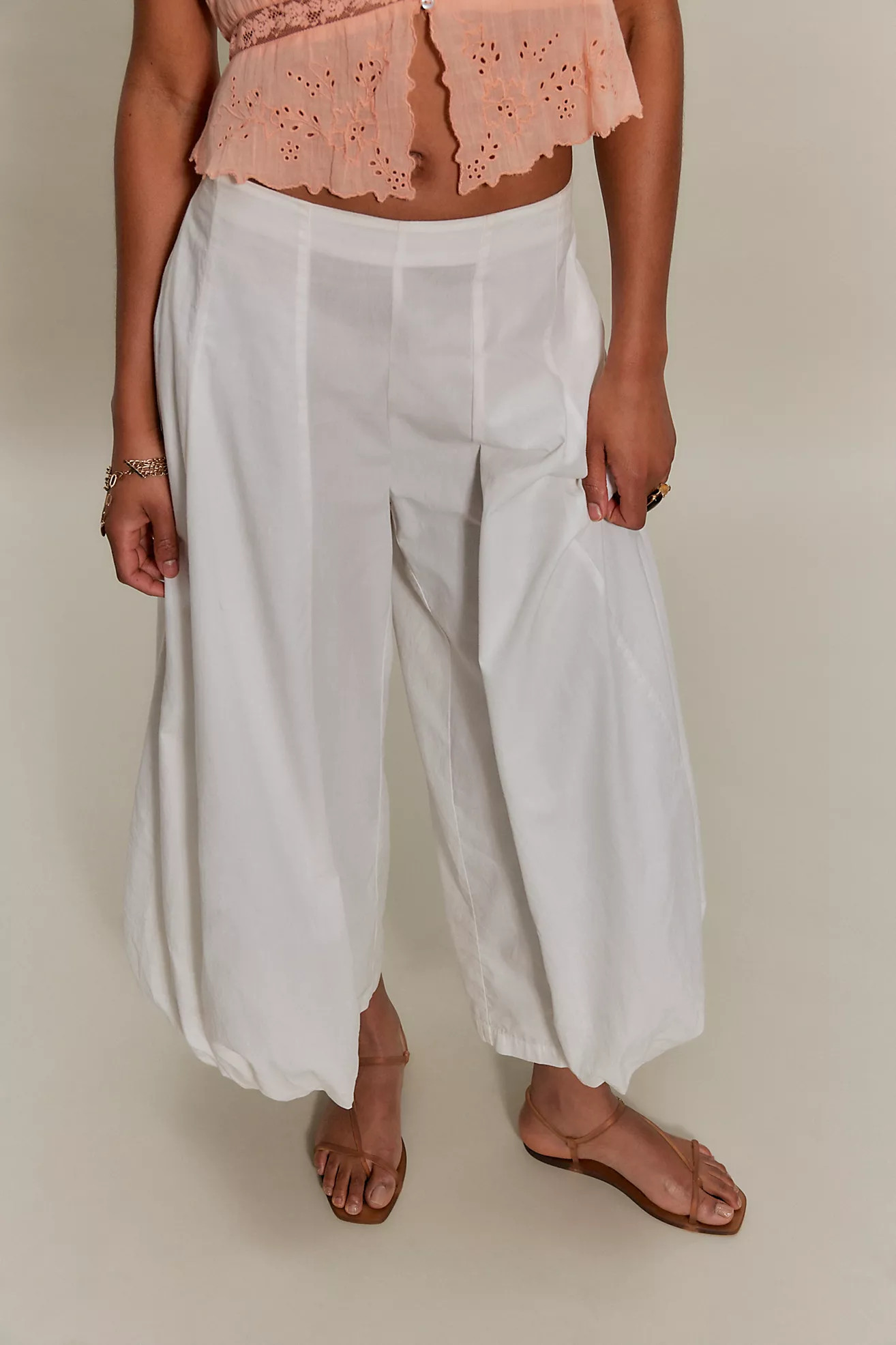 Bubble Pop Cropped Balloon Pants | Free People (Global - UK&FR Excluded)