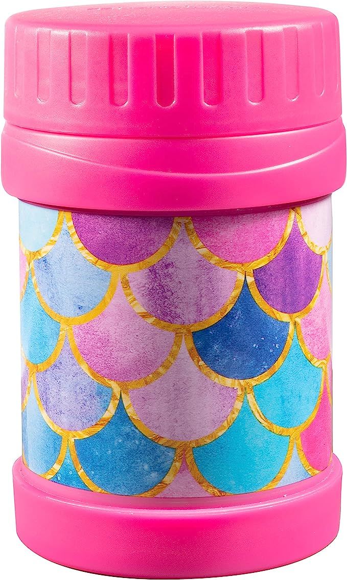 Bentology Stainless Steel Insulated 13oz Thermos for Kids - Mermaid - Large Leak-Proof Lunch Stor... | Amazon (US)