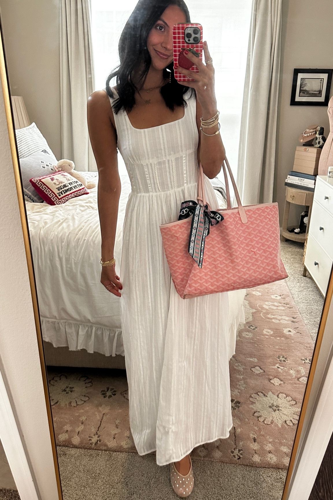 Very affordable white maxi dress🤍🤍🤍!!