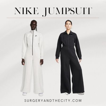 Nike fleece jumpsuit 