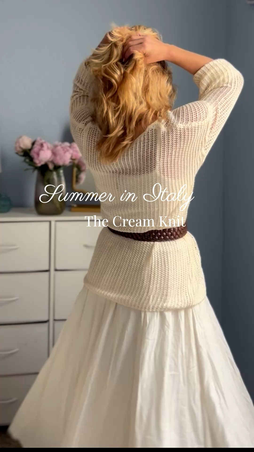 Summer in Italy but make it effortless 🤍🇮🇹

The oversized cream knit that somehow works for slow mornings on the Amalfi Coast, breezy dinners in Positano, and every chic airport look in between.

Lightweight, elevated, and the perfect neutral layer for cool summer nights by the water ✨ Paired with relaxed trousers, gold jewelry, and a cappuccino in hand because we’re romanticizing everything this season.

#LTKStyle #SummerInItaly #ItalianSummer #CapsuleWardrobe #NeutralStyle #OldMoneyAesthetic #EffortlessStyle #CreamSweater #EuropeanSummer #LTKTravel #MinimalLuxury #CoastalStyle

:

#LTKMothersDay #LTKdayinmylife #LTKTravel