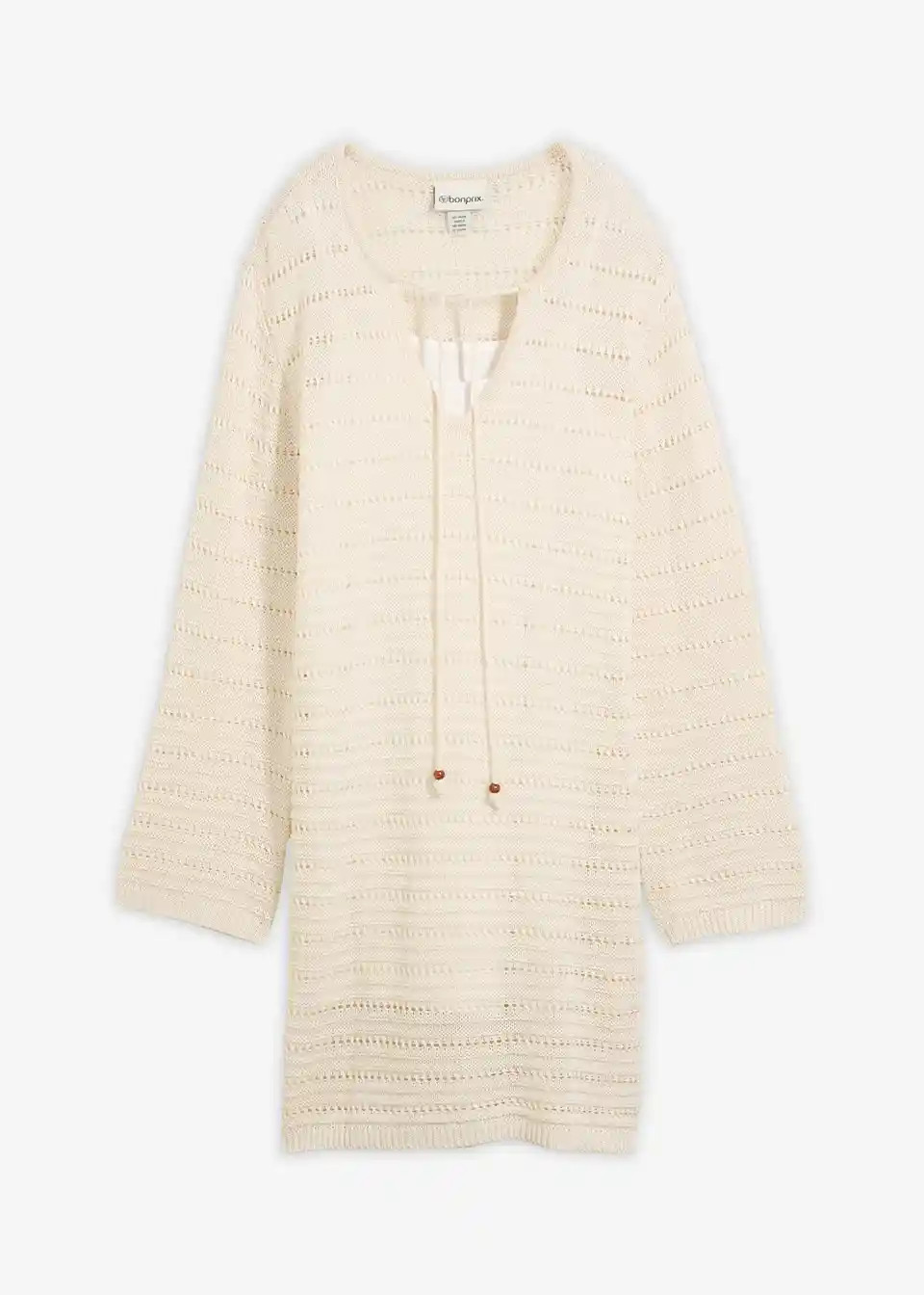 Modernes Minikleid im Sommer-Strick - wei\u00df, Regul\u00e4r | bonprix | Bonprix DE