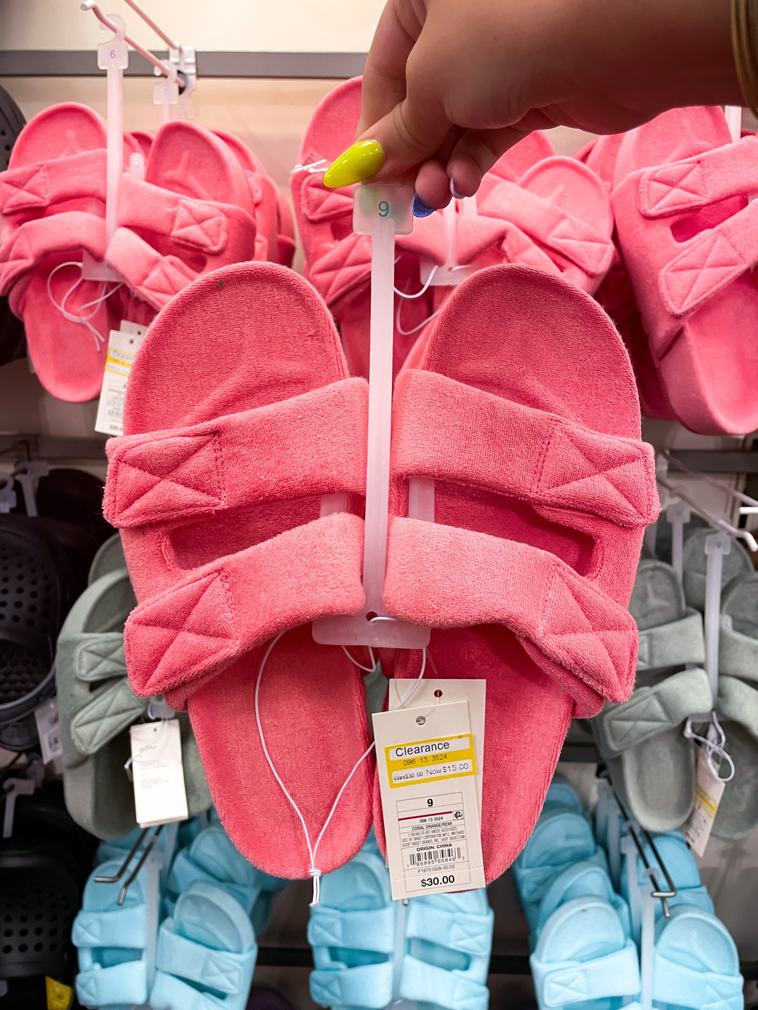 target clearance, pink slides, velcro sandals, target find, on sale, summer shoes 

#LTKSeasonal #LTKsalealert #LTKunder50