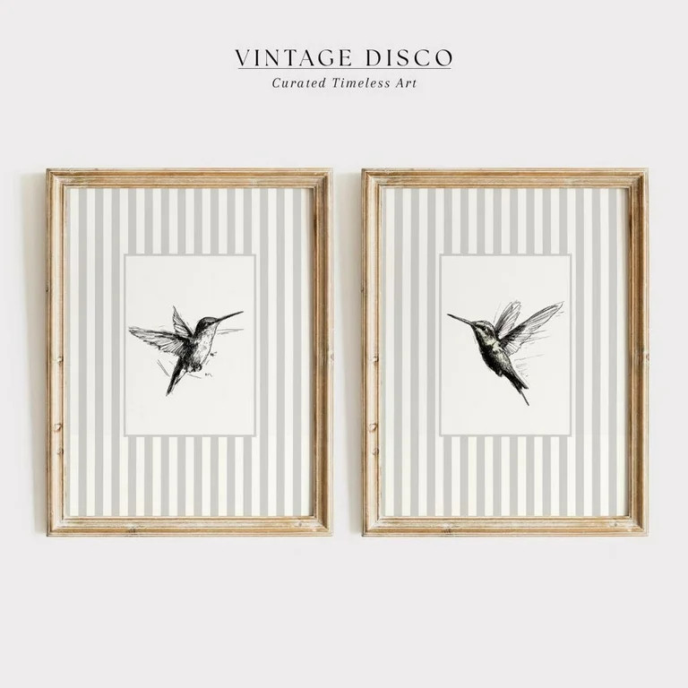Luvia Nancy Meyers Inspired Hummingbird Set Of 2 Coastal Grandmother, French Country Cottagecore ... | Walmart (US)