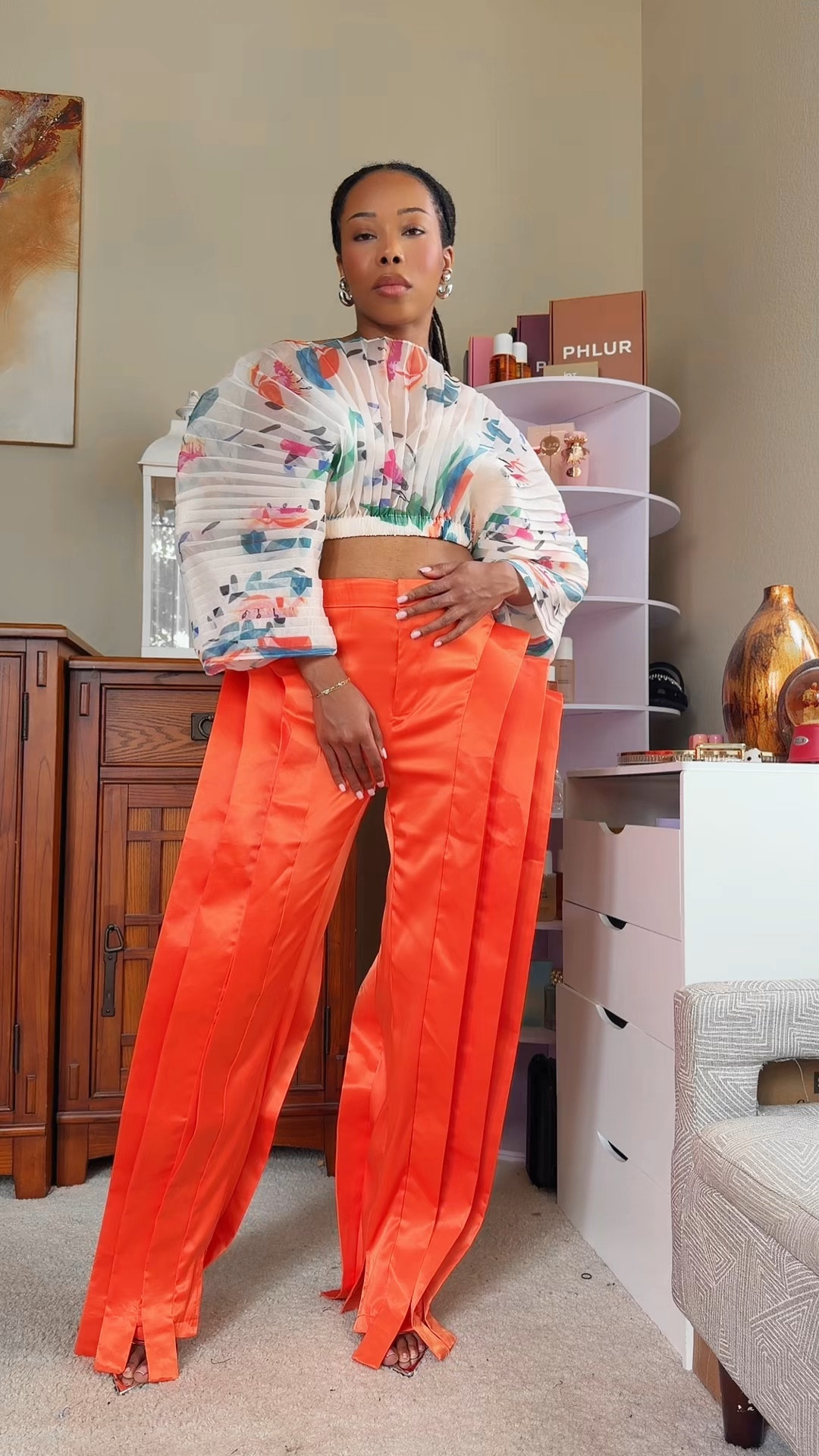 This is the most gorgeous outfit I own!  @AKIRA Perfect for spring events, formal events and these pants are everything! 

#LTKootd #LTKgrwm