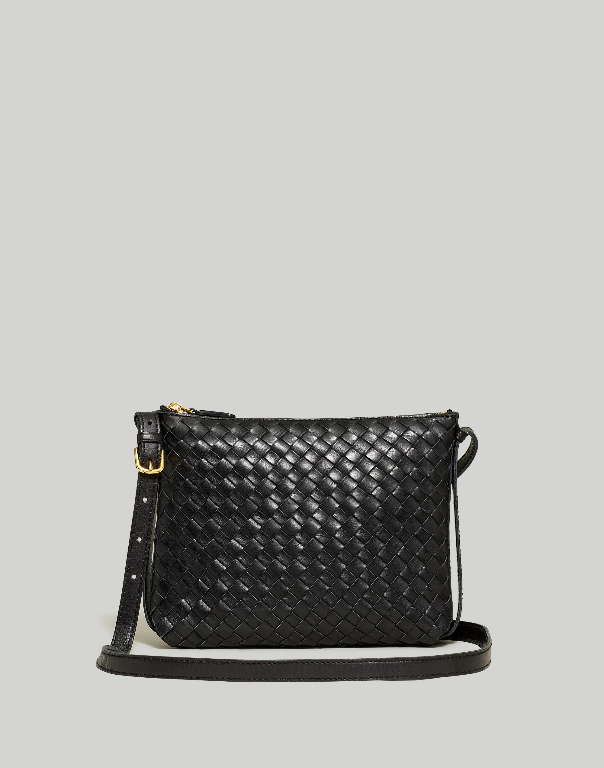 Crossbody Bag in Handwoven Leather | Madewell
